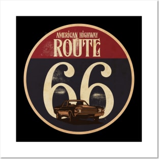 Route 66 America Highway Posters and Art